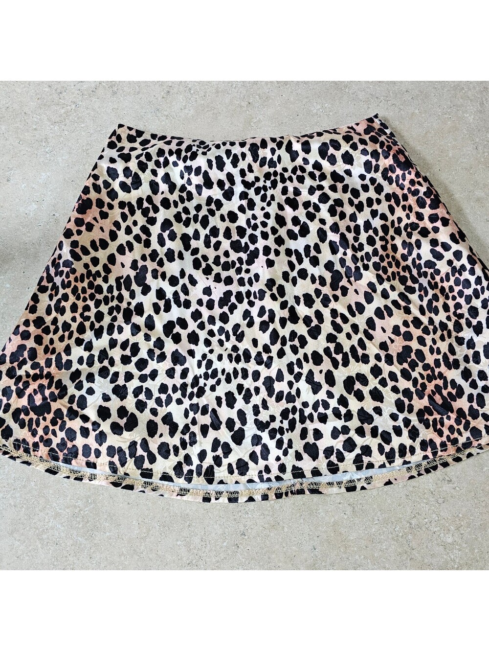 Princess Polly Leopard Print Mini Skirt Size 6